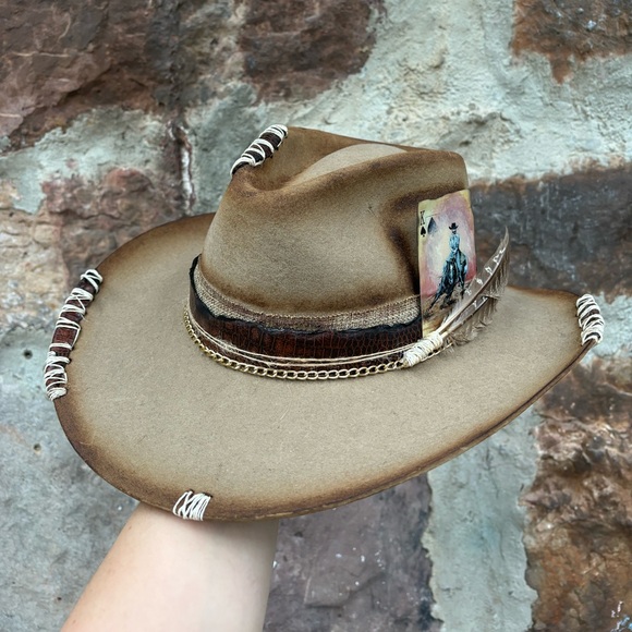 Stetson Other - SOLD READ DESCRIPTION BELOW 
New Stetson Stallion felt hat Sz 7 1/2